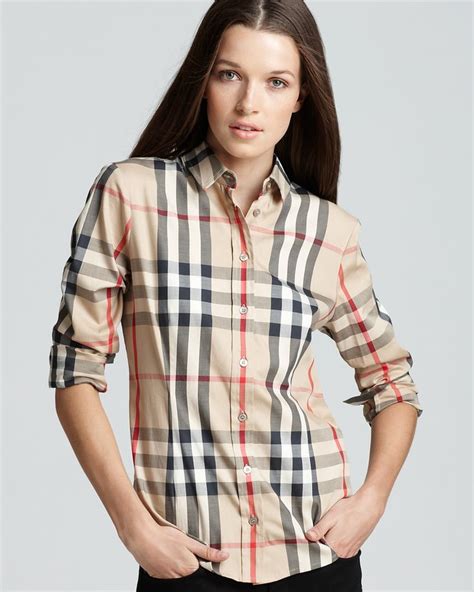 burberry ladies shirt price|burberry shirt sale men's.